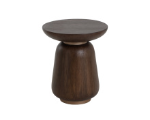 Sunpan 112476 - Kiri End Table - Dark Brown